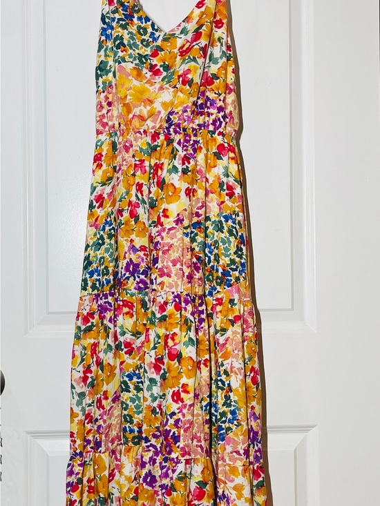 Baltic Born Dresses & Skirts - Baltic Born Floral Maxi Dress in Yellow, Purple, Pink, Blue and Green